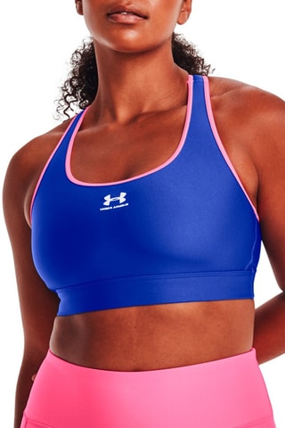 Brassière d’entrainement HG Armour Mid Padless - Bleu roi