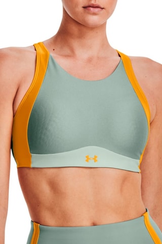 Brassière Infinity Mid High Neck Shine - Gris