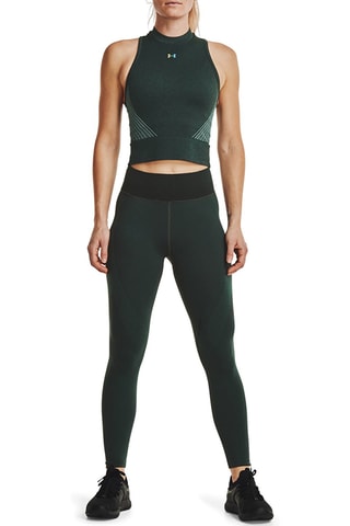 Top d’entraînement Rush Seamless - Vert foncé - Under Armour