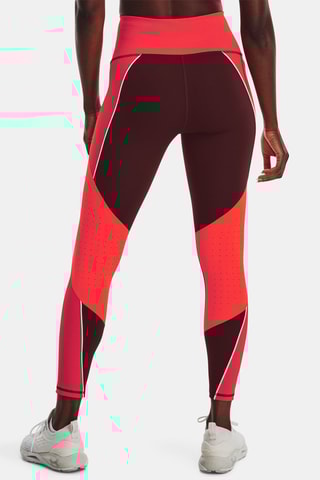 Legging de sport taille haute Rush ankle - Bordeaux - Under Armour