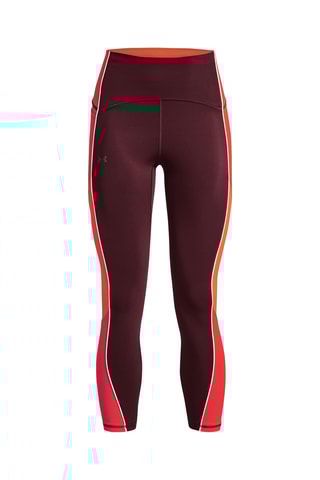 Legging de sport taille haute Rush ankle - Bordeaux - Under Armour