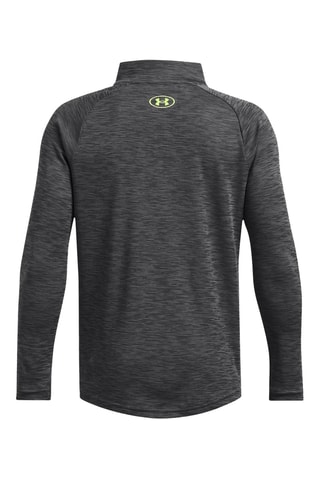 T-shirt manches longues Tech Textured 1/2 Zip - Gris