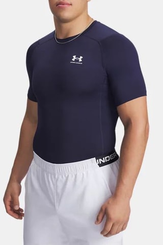 T-shirt Heat Gear Armor - Bleu marine - Under Armour