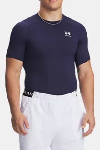 T-shirt Heat Gear Armor - Bleu marine - Under Armour