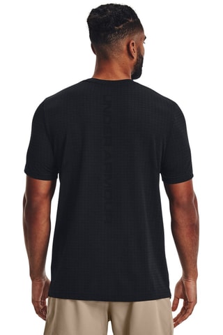 T-shirt d’entraînement Vanish Seamless Grid - Noir
