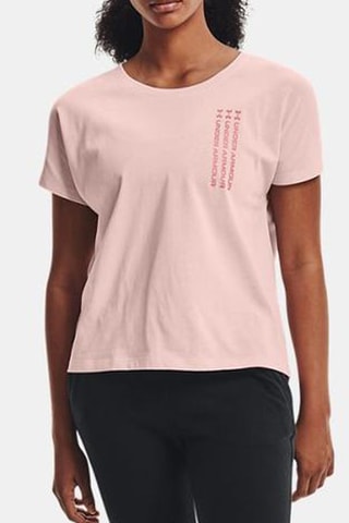 T-shirt Live Repeat - Rose - Under Armour