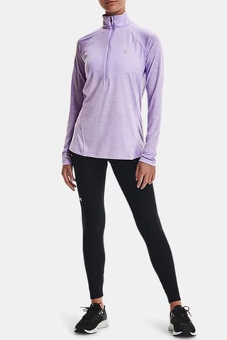 T-shirt Tech - Violet chiné - Under Armour