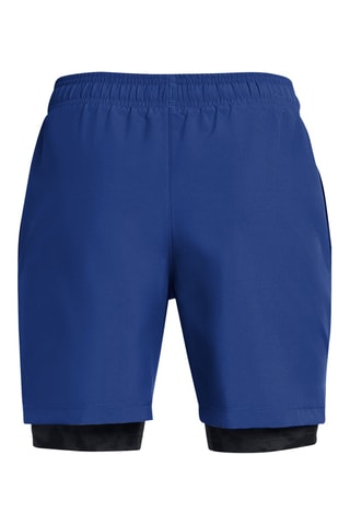 Short Tech Woven 2in1 - Bleu