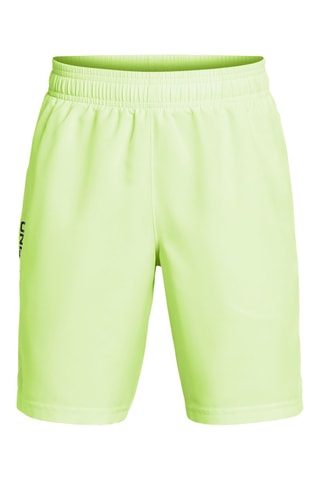 Short regular Tech Woven Wordmark - Jaune clair