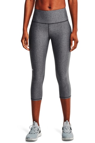 Legging taille haute Armour Hi Capri - Gris foncé chiné
