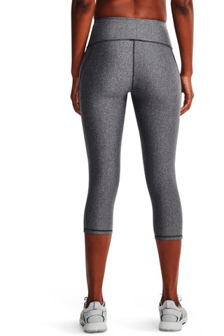 Legging taille haute Armour Hi Capri - Gris foncé chiné