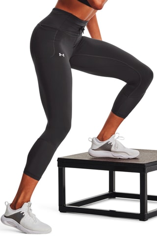 Legging taille haute Meridian Rib WB Ankle Leg - Gris foncé