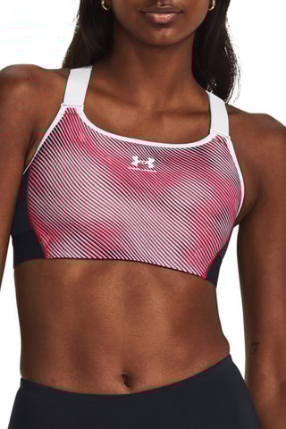 Brassière de sport 
Noir et rouge