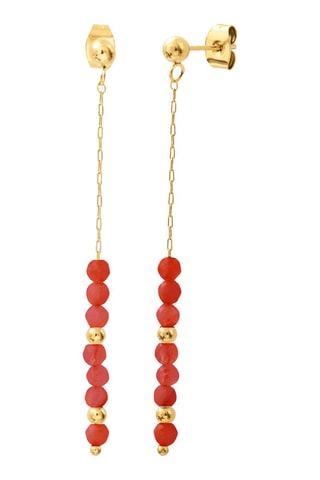 Boucles d'oreilles - Grenat