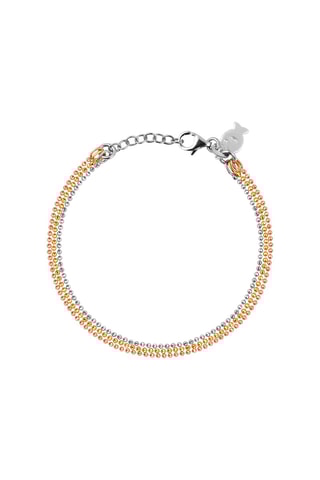 Bracelet - Argent doré à l'or fin jaune