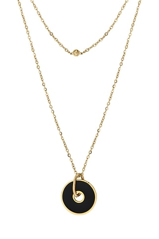 Collier - Doré et noir