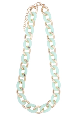 Collier - Doré et vert clair