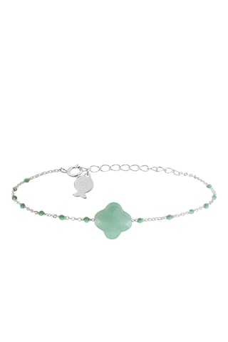 Bracelet - Argent et aventurines