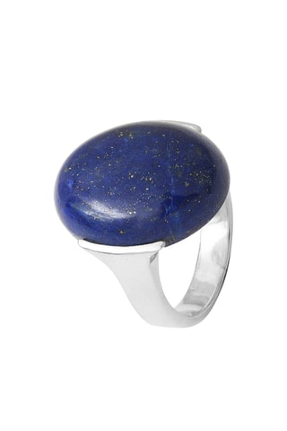 Bague - Argent et lapis-lazuli