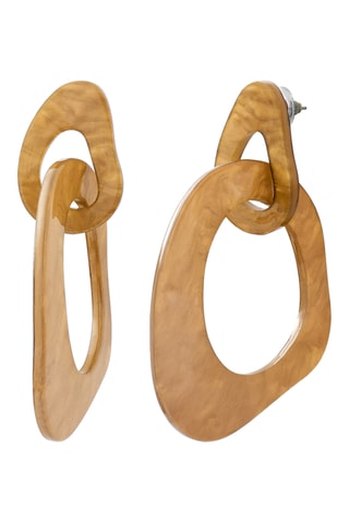 Boucles d’oreilles - Marron
