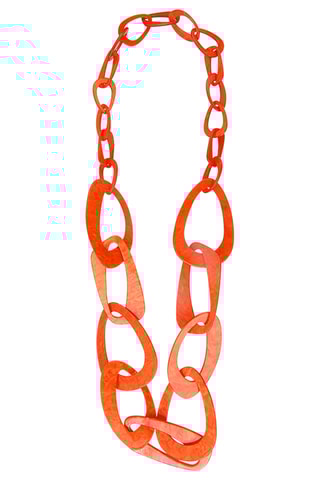 Sautoir - Orange
