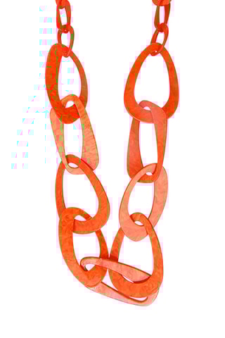Sautoir - Orange