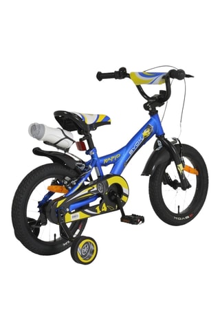 Vélo Rapid - Bleu et jaune - De 3 à 5 ans - Jusqu'à 25 kg