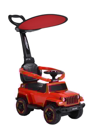 Porteur Police - Rouge - Dès 2 ans - Jusqu'à 23 kg