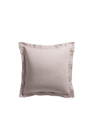 Taie d'oreiller en coton 57 fils/cm² - Mastic