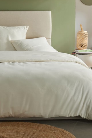 Parure de couette Matcha - Crème