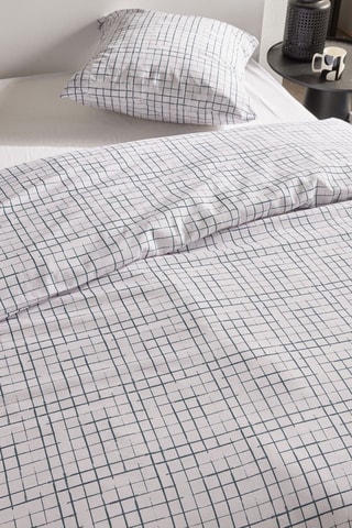 Parure de couette Crazy - Blanc