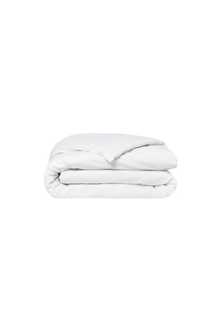 Housse de couette en coton biologique - Craie
