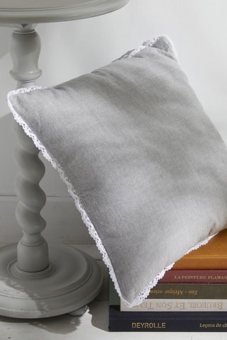 Coussin Charme - Gris - 40 x 40 cm