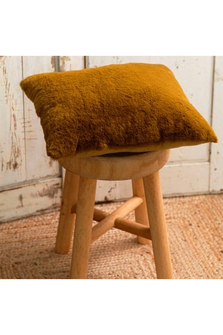Coussin Indies - Marron - 45 x 45 cm