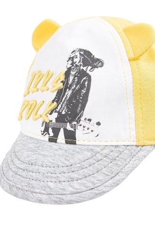 Casquette à oreilles - Jaune - IKKS Junior