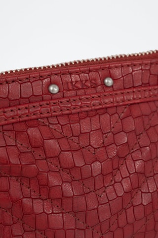 Porte-monnaie en cuir de veau - Rouge - IKKS