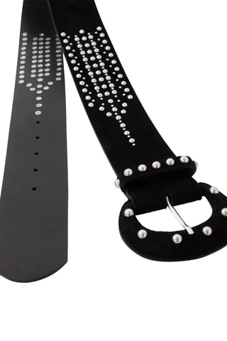Ceinture en cuir - Noir - IKKS