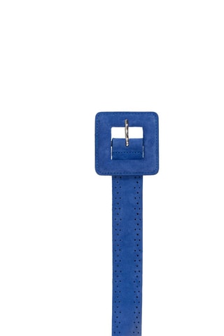 Ceinture en cuir - Bleu - One Step