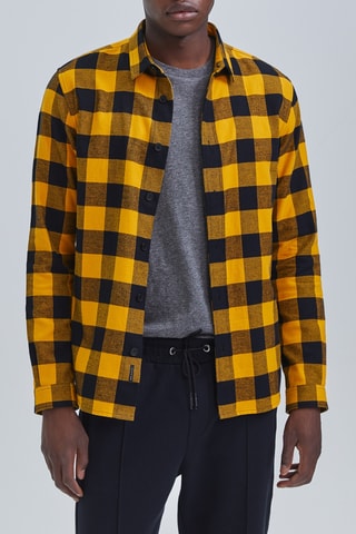 Chemise regular - Jaune - IKKS