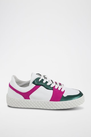 Baskets en cuir - Blanc - One Step