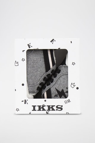 Baskets montantes fourrées - Gris - IKKS Junior