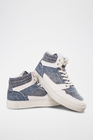 Sneakers montantes - Bleu - IKKS