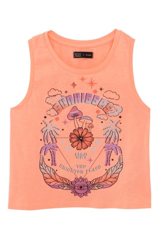 T-shirt - Orange - IKKS