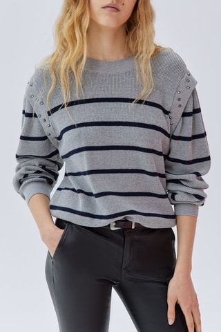 Pull - Gris chiné - IKKS
