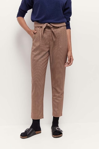 Pantalon carotte - Marron - One Step
