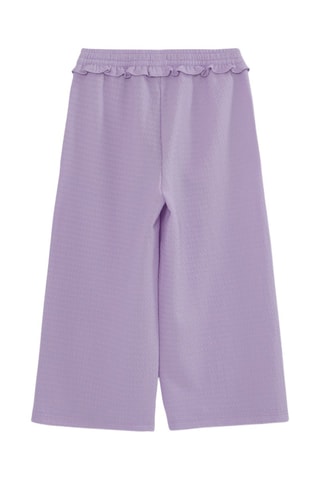 Pantalon wide legs - Violet - IKKS