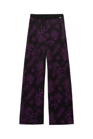 Pantalon droit taille haute - Noir - IKKS