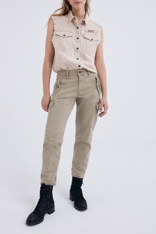 Jean cargo - Beige - IKKS
