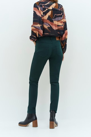 Jean slim 7/8 - Vert - One Step