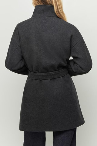 Manteau en laine - Gris - One Step